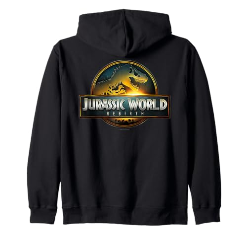 Image of Jurassic World Rebirth Movie Logo Zip Hoodie