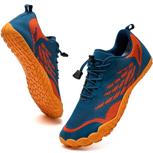 Image of WateLves Water Shoes Men Women Beach Barefoot Aqua Socks Breathable Wide Swim Outdoor Walking Anti Slip Pool Shoes for Hiking Kayaking Diving Surfing