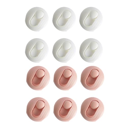 Didiseaon Sujetadores para Sábanas y Fundas de Edredón sin Agujas, 12 Piezas de Plástico Seguros para Cama, Clips Invisibles para Evitar Que el Edredón Se Deslice Color Color Aleatorio