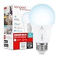 Sengled Smart Light Bulb, WiFi Light Bulbs No Hub Required, Smart Bulbs that Work with Alexa, Google Home, Smart LED Light A19 Daylight (5000K), Soft White, 800LM 60W Equivalent, 1 Pack