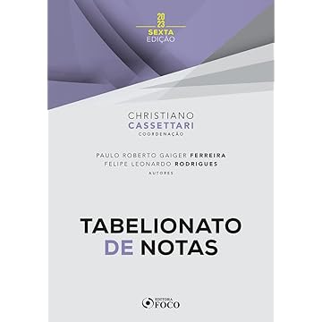 Capa do livro Tabelionato de Notas - 6ª Ed - 2023