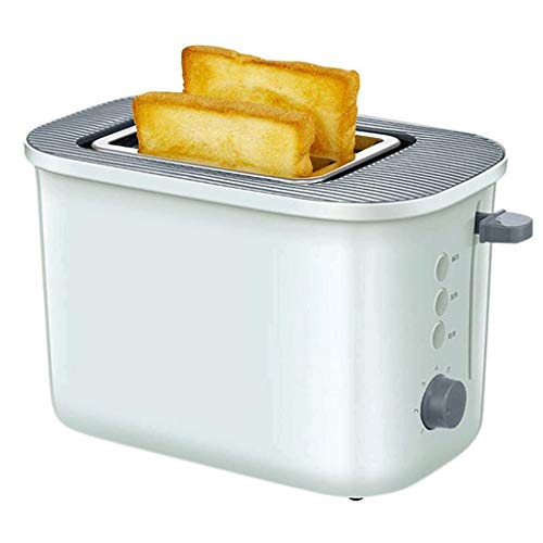 SMEJS Toaster 2-Scheiben Compact gebürstetem Edelstahl Toaster mit Wärmer-Rack, Warm-Touch One Touch Schnell Toasts und…