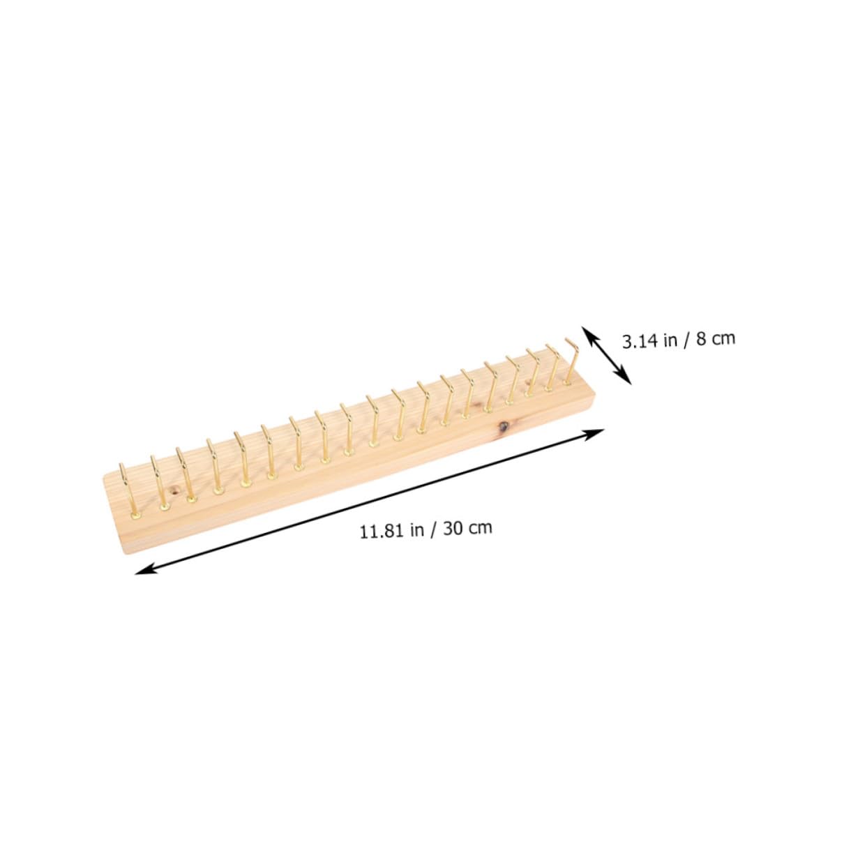 COLLBATH Estante para Collares de Plástico Color Caqui Buen Brillo y Diseño Lujoso, Gancho para Colgar Joyas Que No Se Cae, Adecuado para Organizar Pendientes y Collares Pared