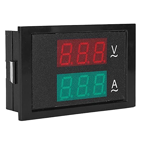 Image of DL85-2041 Ammeter Voltmeter Panel Mounting Meter Display Digital Current Voltage Power Energy Meter Multimeter AC 80V-300V 0-50A Amp Voltage Power Meter Tester