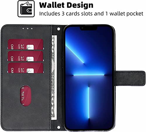 Funda para iPhone 14 Plus delgada a prueba de golpes con tarjetero 3