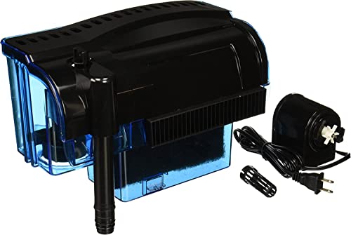 Image of Penn-Plax Cascade 300 Power Filter - Hang-On Filter with Quad Filtration - Great for Freshwater and Saltwater Setups