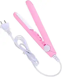 Mini Chapinha de Bolsa Portátil Cabelo 110/220V - Prancha de Bolsa com Design Compacto, Ideal para Viagens