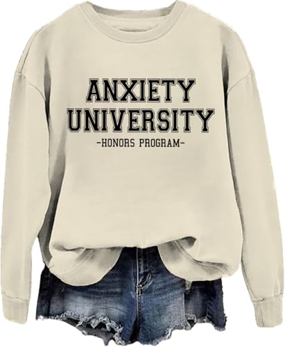 Anxiety University Honors Program Sweatshirt Anxiety Sweatshirt Anxiety University Sweatshirt For Women Men4