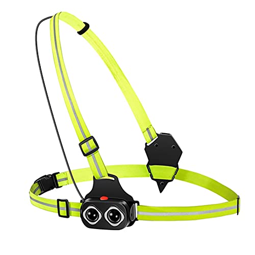 duhe189014 Lampe Frontale, Torche Frontale LED USB Rechargeable Puissante, 2 Modes D'éclairage, 350 Lumens, Étanche Et Léger pour Pêche, Camping, Fonctionnement, Randonnée methodical Cover