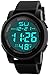 Produktbild Scpink Digitale Herren-Sportuhren, LED-Anzeige, großes Gesicht, Militär-Uhren, wasserdicht, mit Stoppuhr, Alarm, einfache Band 265mm D
