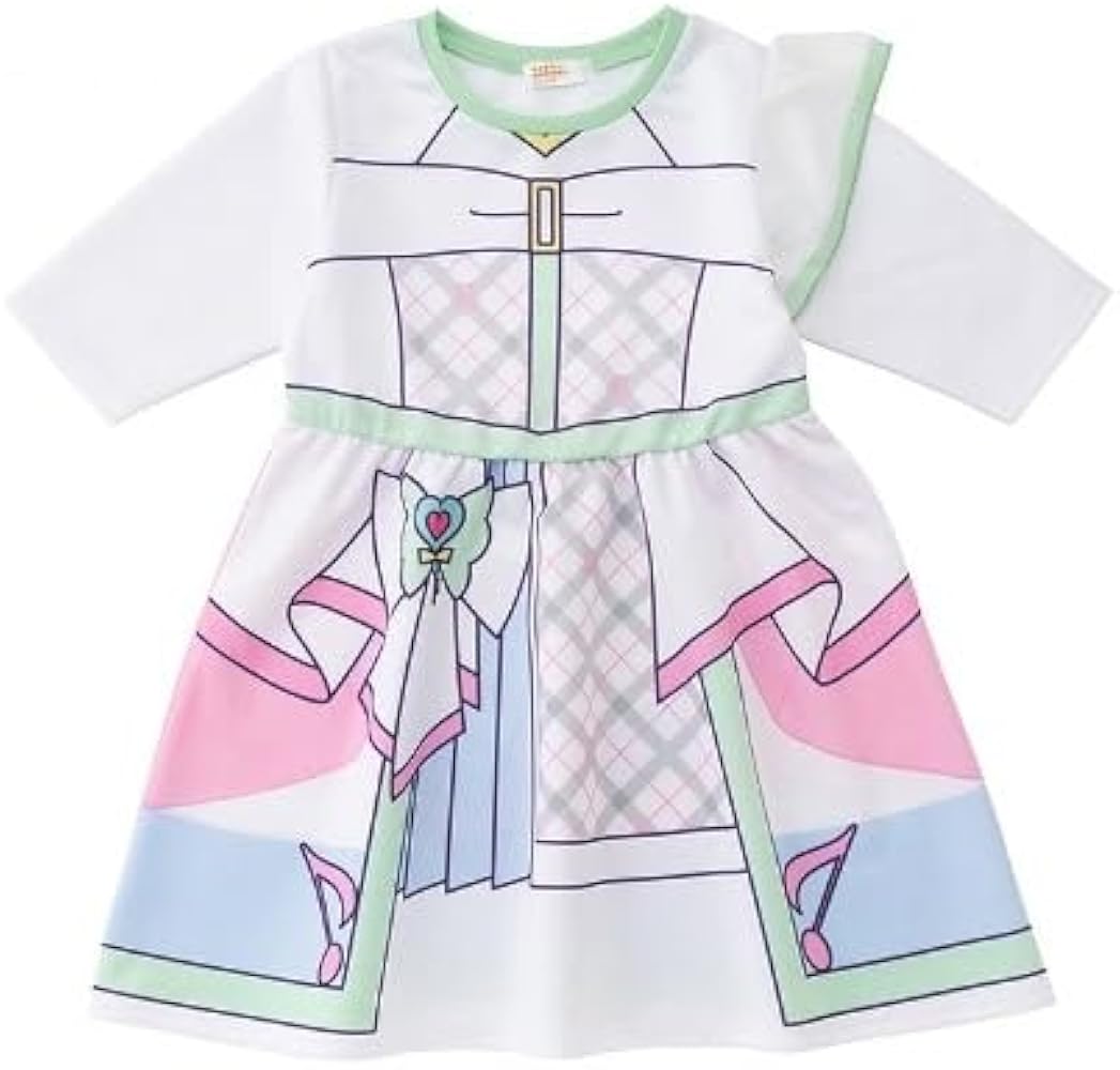 Amazon.co.jp: キミとアイドルプリキュア なりきりワンピース キュア Amazon.co.jp: キミとアイドルプリキュア なりきりワンピース キュア