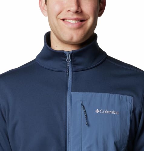 Image of Columbia Men Polyester Standard Length Omni-Wick Hike II Hiking and Trekking Jacket