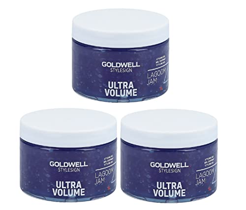 3er Goldwell Style Sign Ultra Volume Lagoom Jam 150 ml