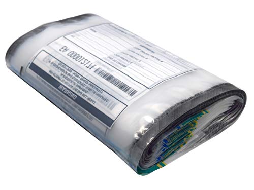 Plástico transparente de 2.5 Secur-Pak con bolsillo 3
