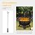 Hykolity 2 in 1 Fire Pit with Grill, Large 31" Wood Burning Fire Pit with Swivel Cooking Grate, Outdoor Firepit with Fire Poker and Spark Cover for Backyard Bonfire Patio Outside Picnic BBQ