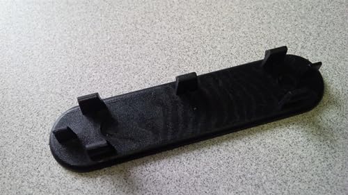 Image of Door Panel Handle Plug Screw Cover Trim Pair New 10279471 BLK for 97-04 Corvette C5