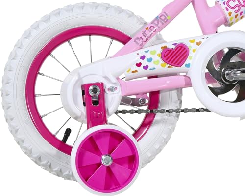 Image of Dynacraft Magna Sweetheart 12 inch-20 inch Children's Bike for Ages 3-14 Years - Fun and Stylish Design, Sturdy and Durable, Perfect for Kids Learning to Ride, Easy to Assemble, Ideal for Young Riders
