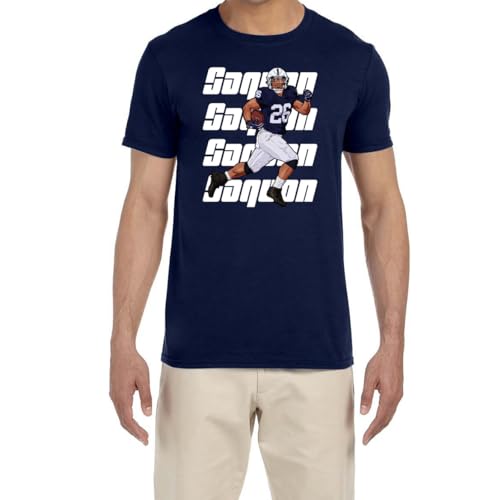 Navy Penn Saquon Barkley Text Pic T-Shirt Youth Medium