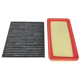 281131G000 Engine Air Filter and 087902E200 Cabin Air Filter Set Fit For 2006-2011 Kia Rio1.6L Rio5