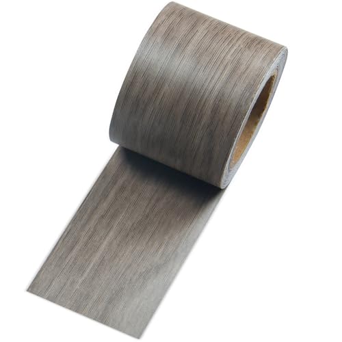 Image of Self-Adhesive Wood Repair Tape, 2 Inch X 32 Ft Gray Wood Grain Tape for Furniture, Floors, Doors, Cabinets, Windows & Home Decoration 1 Roll