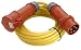 Produktbild as - Schwabe 60705 CEE-Verlängerung 400V / 32A, 10 m K35 AT-N07V3V3-F 5G4, IP44 Aussenbereich, gelb