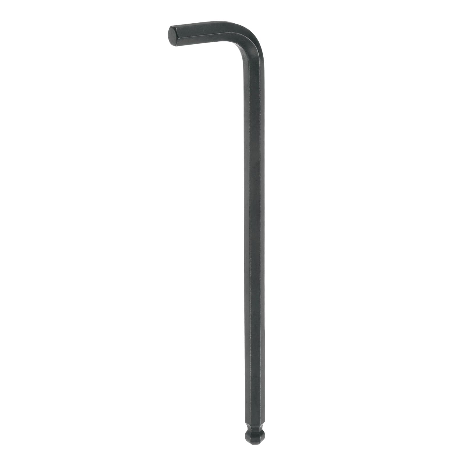 QUARKZMAN Llave Hexagonal con Extremo Esférico de 8 mm en Forma de L, Brazo Extra Largo, Llave Métrica de Hexágono, Llaves de Acero de Aleación de Cromo Vanadio, Color Negro