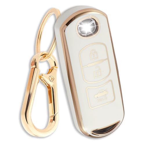 [FRACTAL CREATION] �}�c�_�ԗp �L�[�J�o�[ �J���r�i�t�� TPU�� �X�}�[�g�L�[�ی� �A�N�Z�� �A�e���U CX-3 CX-5 CX-8 �f�~�I �}�c�_2 ���[�h�X�^�[ �Ή� �M�t�g�ɂ� (TYPE_A-B_�z���C�g)