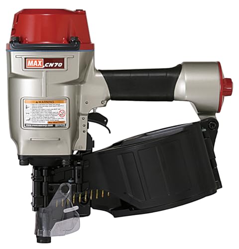 Max CN70 1-3/4-Inch to 2-3/4-Inch Heavy Duty Coil Nailer for pallets, Siding
