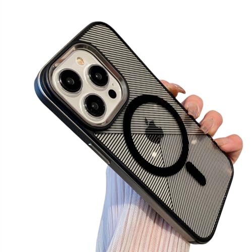 Coque iPhone 14 Pro Max cadre métal et dos PC rigide gris