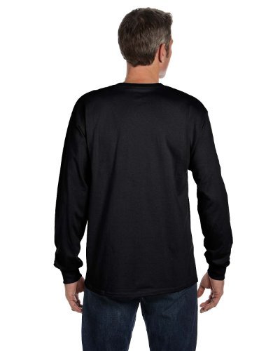 Hanes Men's Tagless Long Sleeve Tee 