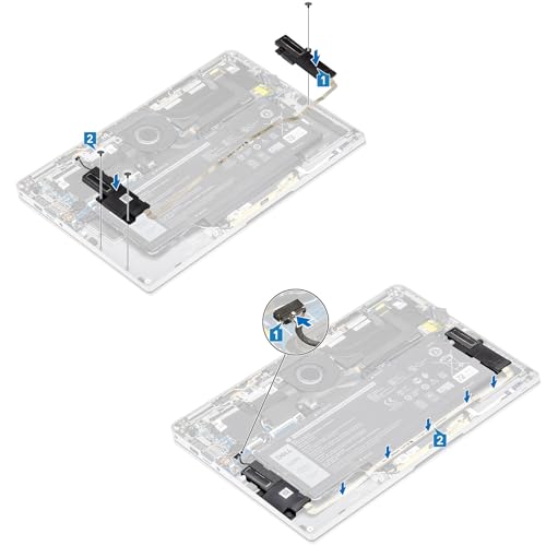 Haut-parleur interne Dell Latitude 9410 résout les grésillements