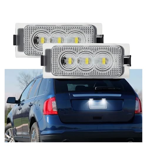 Lámpara matrícula trasera LED para solucionar fallos de luz en coche Ford 3