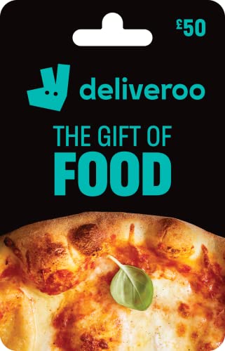 Image of Deliveroo Physical Gift Card - UK Redemption Only - Delivered by post - £50