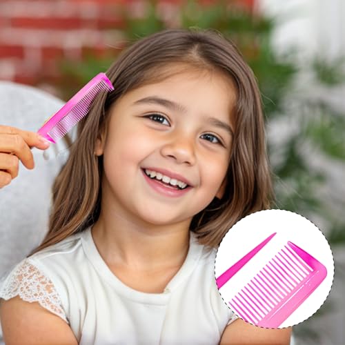 Fhallynn Pink Hair Comb Set - Wide Tooth thumb #5