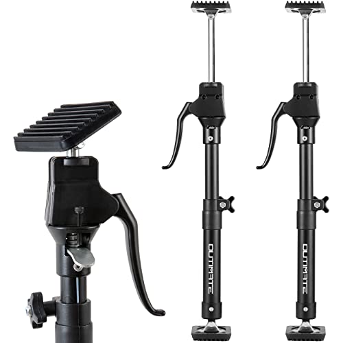 Outimate Support Pole, Steel Telescopic Quick Support Rod Adjustable 3Rd Hand Support System, Supports Up To 198 Lbs Construction Tools For Cabinet Jacks Cargo Bars Drywall Support, 2 Pcs #TOP22