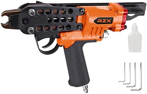 RZX SC7C 15GA Hog Ring Plier 3/4" C Ring Tool Hog Ring Plier Closure Tool Pneumatic 3/16″ to 11/32" I.D. Closure Size