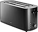 ZWILLING Tostapane lungo con 2 fessure per 4 fette, nero Enfinigy per 4 tostapane o 2 lunghe scritte, 3 programmi automatici