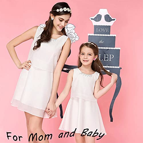 Spiritlele 12 Pairs Cartoon Magnetic Earrings Set Clip On Non Piercing Fake Stud Earrings Pack For Girls Women #TOP2