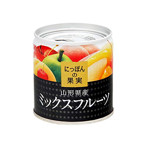 Amazon | にっぽんの果実 山形県産 ミックスフルーツ 195g(2号缶)X6個
