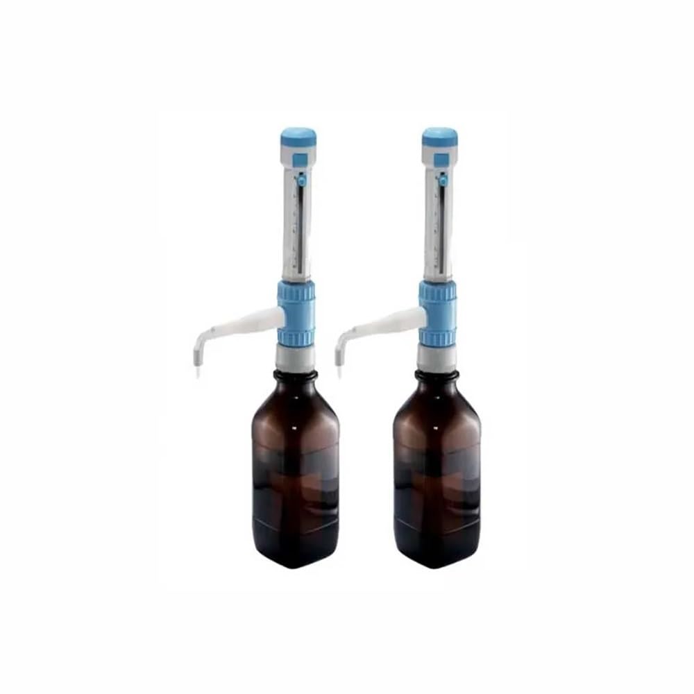 Equipos y suministros de laboratorio Dispensador de tapa botella sin reactivo marrón, kit laboratorio, herramienta 1-10 ml
