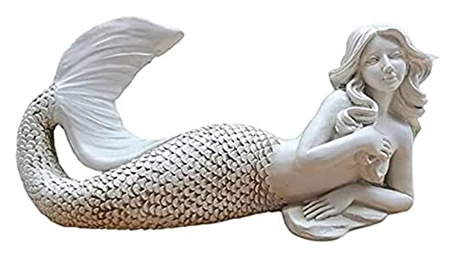 Deux Chats De Statue De Sculpture En Résine De Peinture à L'huile Pour La Décoration