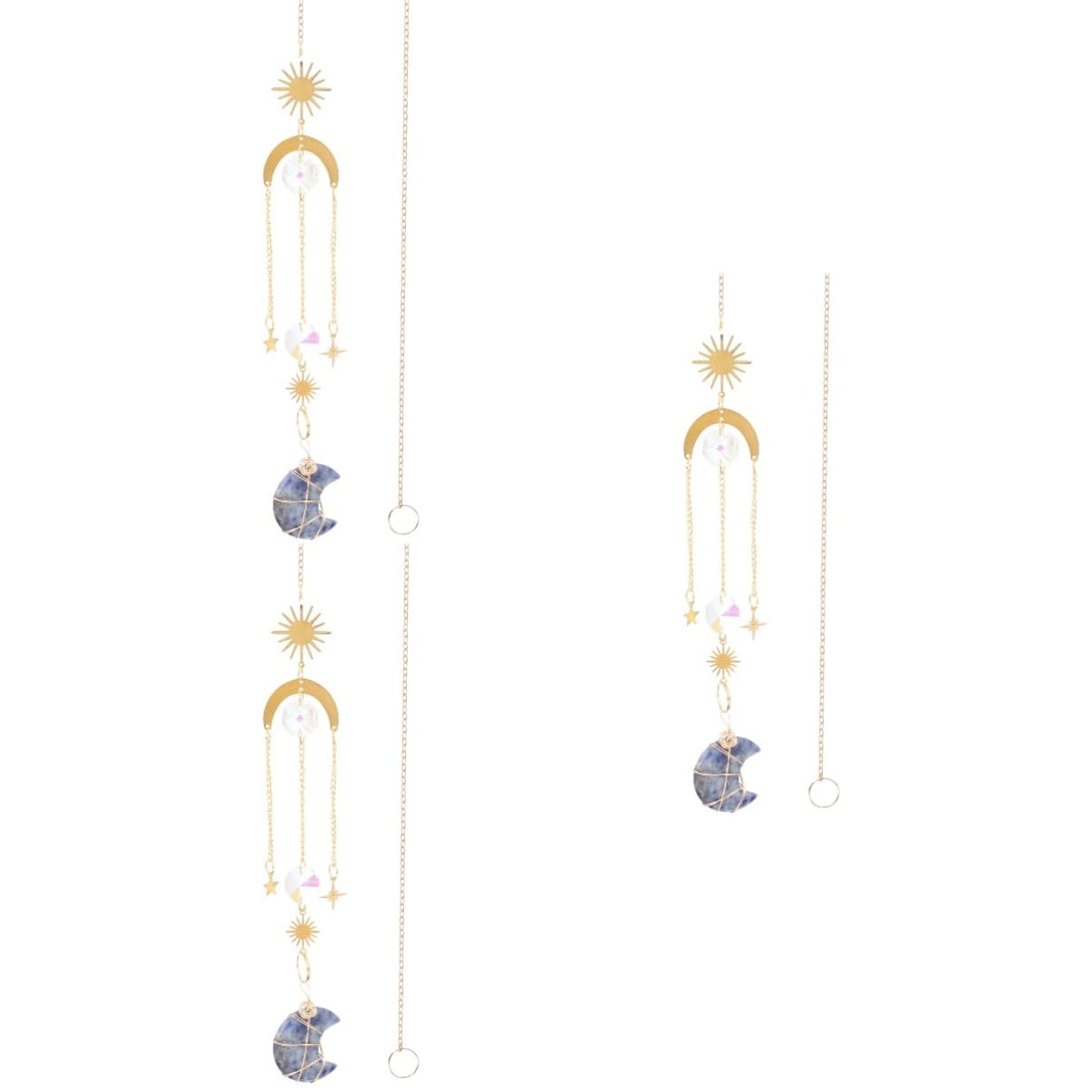 Pendentif cristal captation de soleil pour fenêtres et ambiance de jardin