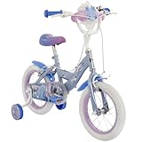 Huffy Disney Frozen 14' Inch Bicicleta para niños, 4-6 años