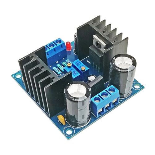 Image of LM317 Based Adjustable Double Power Supply Board Voltages Regulator Module with Rectifier Filter 1.2V to 37V Output Regulator