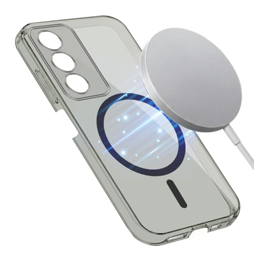 Image of Jkobi Lifetime Anti-Yellow MagSafe Compatible Clear Back Cover Case for Oppo A3 Pro 5G (Sleek Hard Crystal | Shockproof and Camera Protection)