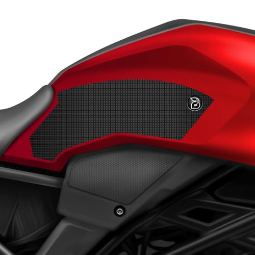 Réservoir Traction Tapis BLOQ moto pour HONDA CB300R 2018+ Noir Grip
