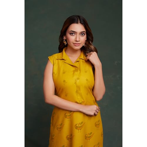 Image of Kurta Set for Women Viscose Rayon Kurta Printed With Pant