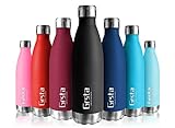 🎁Grsta BOTELLA AGUA PROMISE: El mejor regalo para empresa y familia. Las botellas vienen en una variedad de colores para cumplir con su selección personalizada. Todos nuestros productos están sujetos a una estricta inspección antes del envío. si tiene algún problema durante el uso, contáctenos lo antes posible. ¡Ofrecemos un servicio de calidad, 24 horas en línea para ayudarlo!
