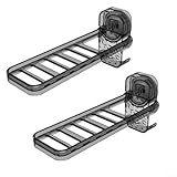 Jotekonoby Faltbarer Wäscheständer mit Saugnapf für Badezimmer, Stanzer, Wandhalterung, Reise-Kleiderbügel, höhenverstellbar, platzsparender Schrank (durchscheinendes Grau)