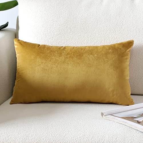 Artscope Luxury Velvet Pillow Covers Super Soft...